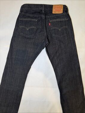 Levi's Slim Men's Jeans in Dark Black Wash
